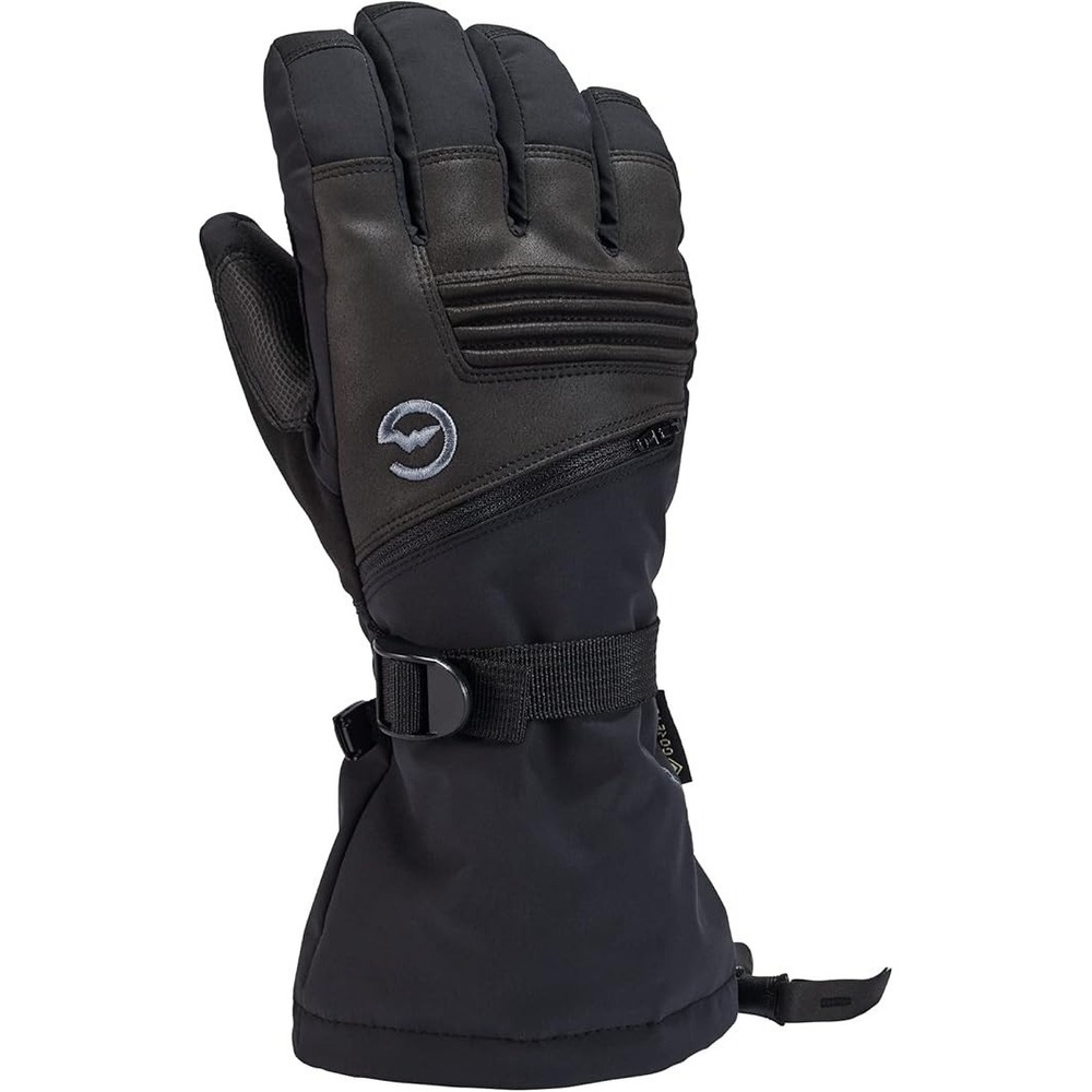 Gordini Gore-Tex Women's L - Black Gauntlet Cuff Waterproof Storm Mittens